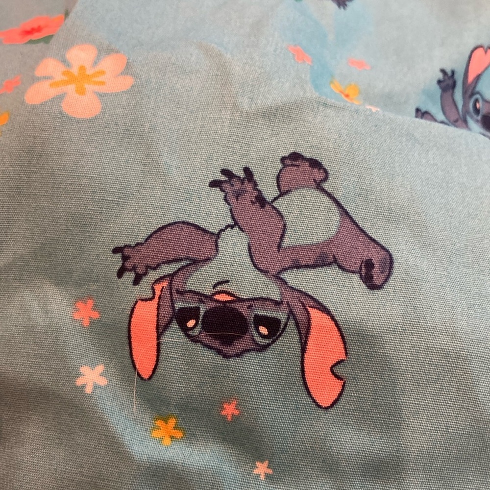 Disney Blue Stitch Kids Dress - Picture 4 of 4